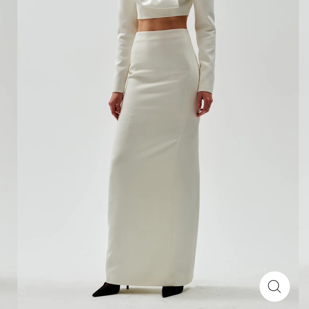 Ronny Kono Issa column skirt